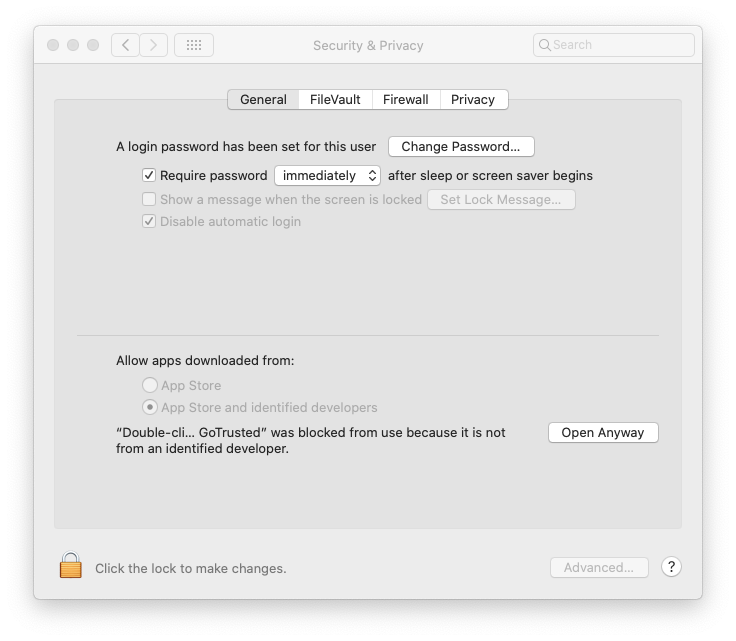 GoTrusted VPN - macOS Configuration Instructions